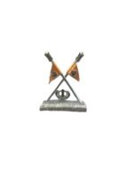 Standing Nishan Sahib For Car Dashboard - Sikh - Sikhi - Punjabi - Khanda - Khalsa