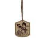 Char Sahib-jade - Light Brown - Punjabi Car Hanging - Sikh Car Accessories - Sikhism Gift - Image 2