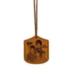 Char Sahib-jade - Light Brown - Punjabi Car Hanging - Sikh Car Accessories - Sikhism Gift